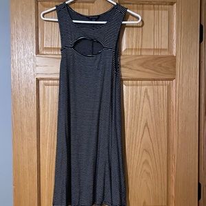 aerie striped dress size small